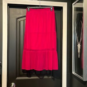 Lauren Conrad Barbie pink skirt